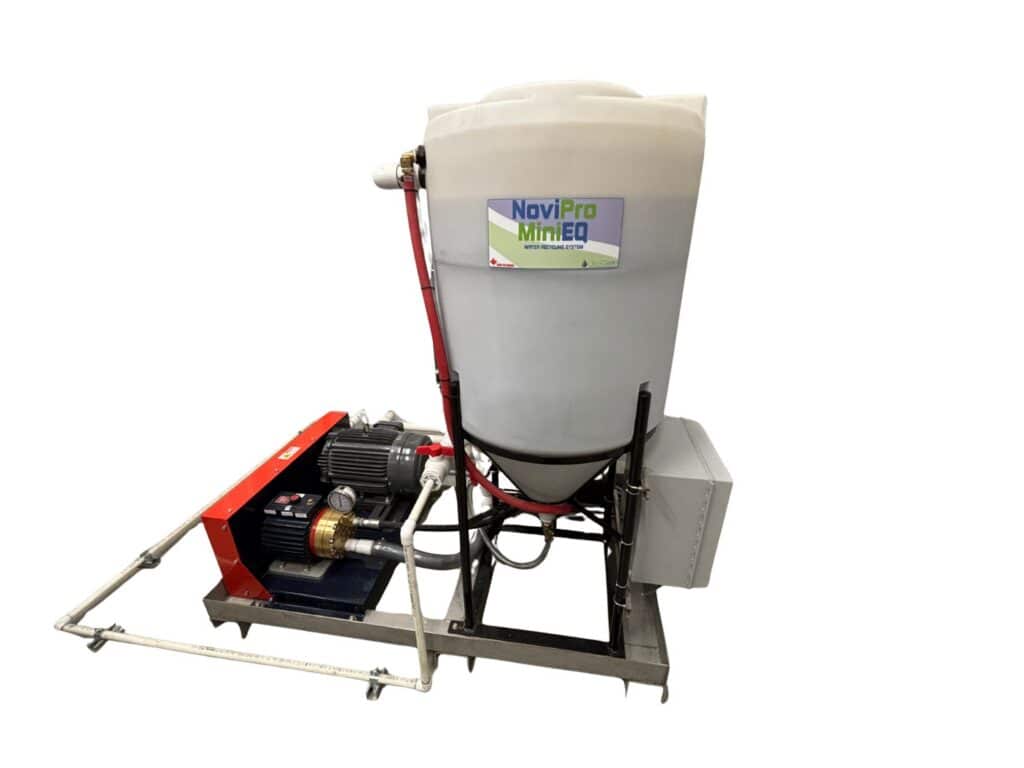NoviPro MiniEQ Compact vehicle wash water recycling system